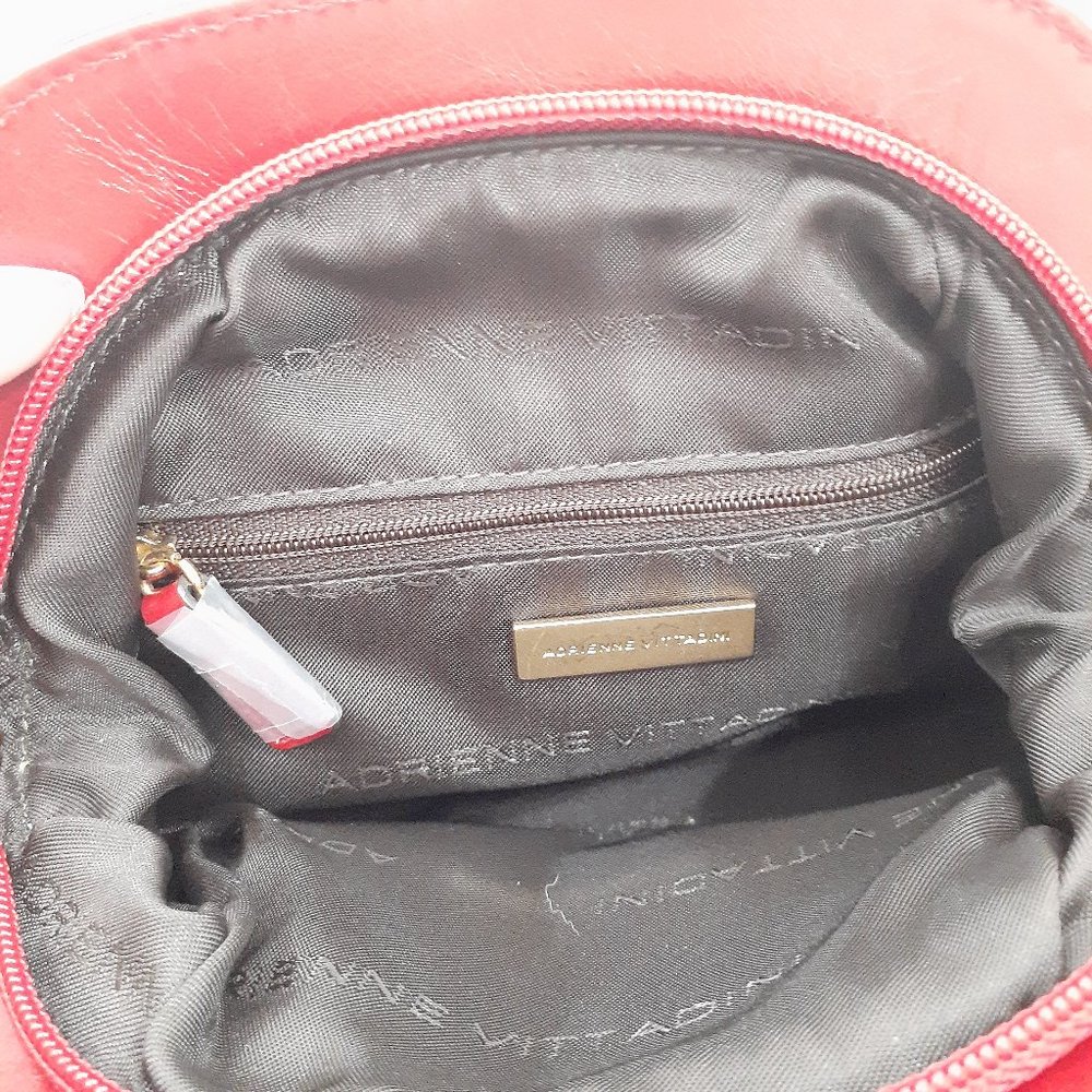 Adrienne Vittadini Red Python Leather - image 3